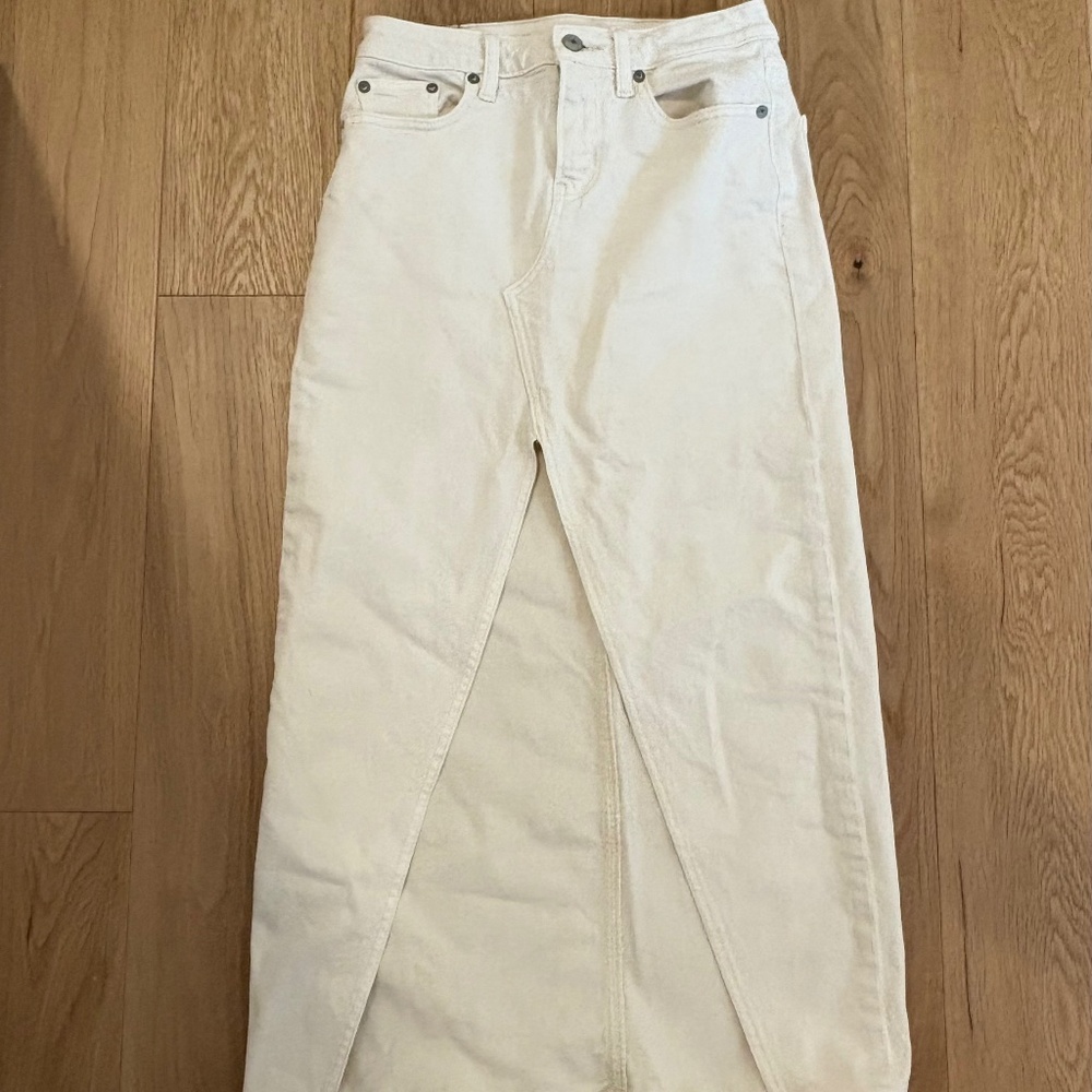 Midi jeans skirt xs